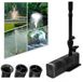 Pompe de fontaine - Pompe de jeu d'eau - 1500 l/h - 25 W - Câble 10 m