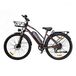 Lookraod Vélo électrique 28 pouces, 250W, 25 km/h, batterie 36V 23Ah, Shimano 7 vitesses, freins hydrauliques, protection IP54, adapté aux trajets domicile-travail et à un usage quotidien, en élégante couleur rouge