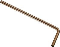 Wiesbaden UniMatch Vloerbuis 75 x 22 x 3,2 cm - Geborsteld Brons