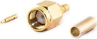 VARIA Group SMA-connector, krimpklem voor RG174 coaxkabel, mannelijk