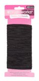 Brushworks Klassieke zwarte haarbanden - 40 stuks
