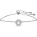Swarovski Constella Armband, Ronde Vorm, Pavé, Wit, Rodium Toplaag