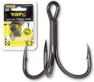Black Cat Curved Point Treble Hook DG Coating 5st. Size 3/0