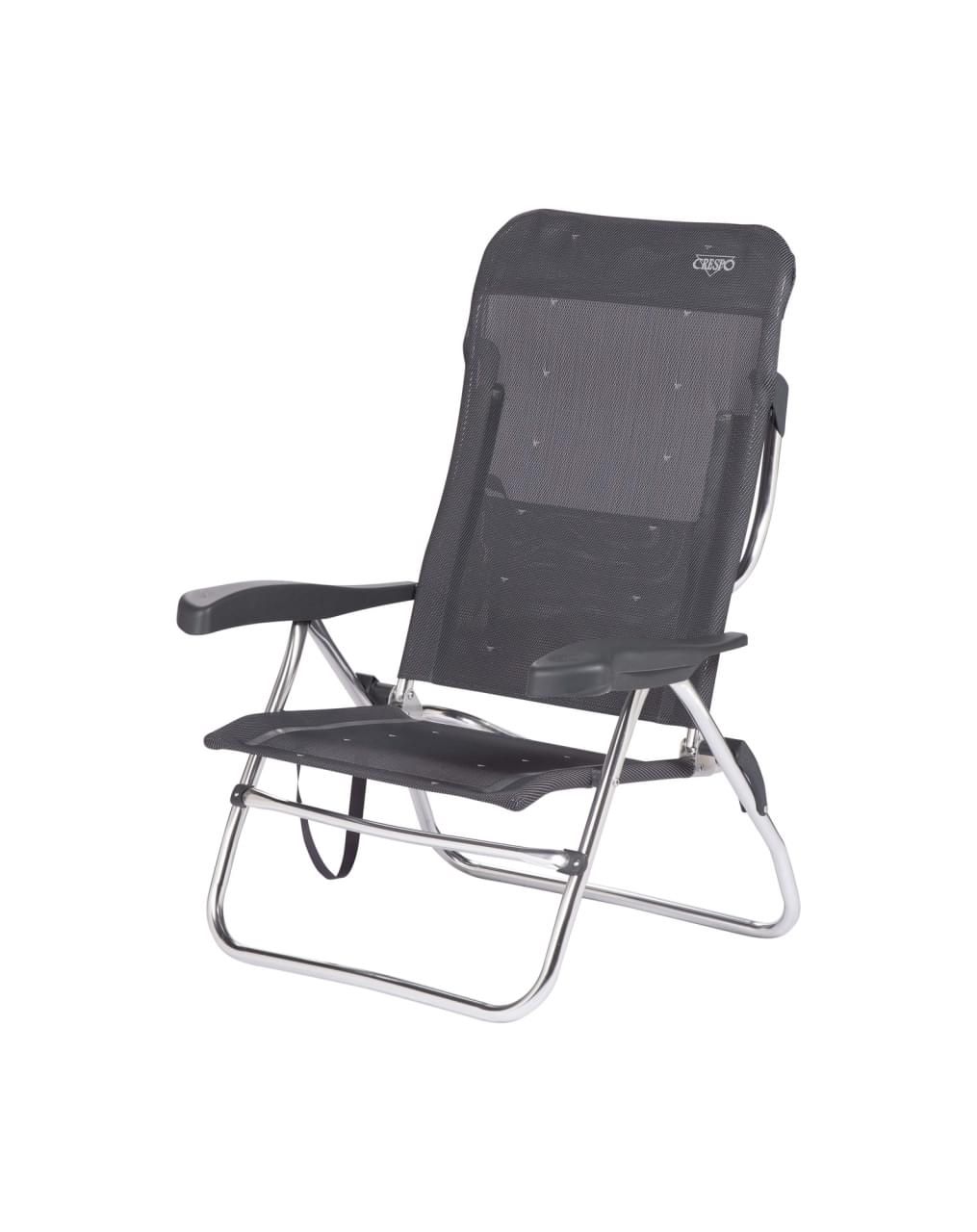 Crespo al 223 strandstoel donkergrijs
