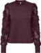 JDY Jacqueline de Yong Jdyfairview L/s Sweat Jrs Noos - Winetasting - Women's Size S
