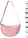 Unyqoos® Sac bandoulière tendance en nylon demi-lune pour femmes et filles avec bandoulière réglable
