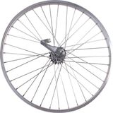 VWP Achterwiel 24 Inch Terugtraprem Alu 36g Zilver
