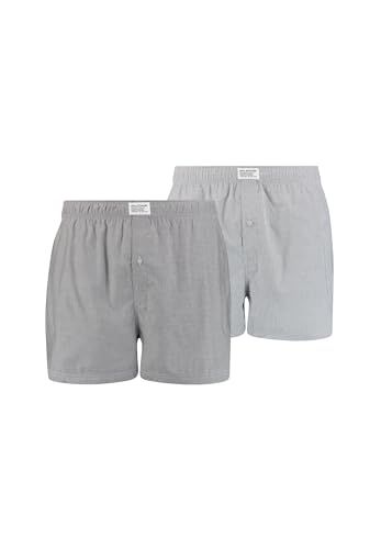 Levi's Wijde boxershort - 2 Pack 002 Grey - maat M