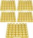 ZenithVibe Stapelbare Eilade 5 Pcs Plastic Ei Flats 30 Cell Eikratten Houder Tray voor Keuken Opslag Koelkast Countertop Transport Home Boerderijbenodigdheden