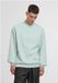 Urban Classics Fluffy Crewneck sweater/trui - 5XL - Mintgroen