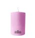 Kaars diameter 7 cm hoogte 10 cm - poederroze