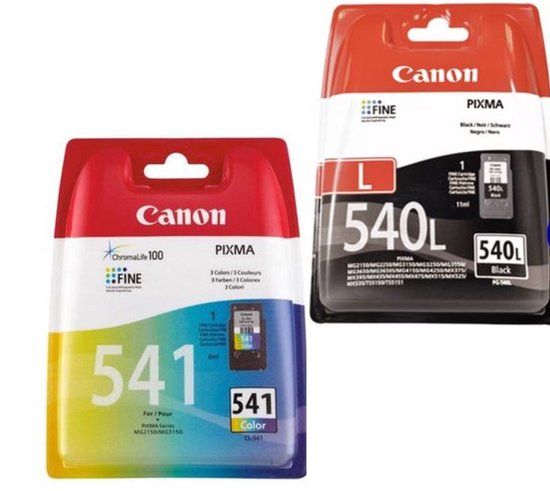 Canon PG-540L & CL-541 - Inktcartridge - Zwart, Kleur - Incl. Fotopapier