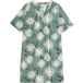 White Stuff June Linen Shift Dress Green Printed Taille : 8