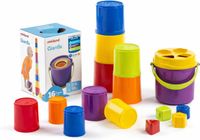 Giantte Educatief - Jeu de gobelets empilables pour enfants - Assortiment