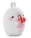 Molang knuffeldier met fopspeen, 24 cm, in geschenkverpakking, wit