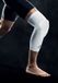 Select compressiebandage knie lang V23 710022 Wit Katoen