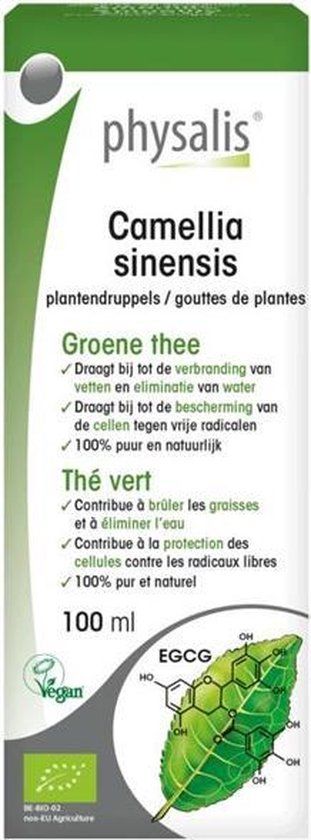 Physalis Camellia Sinensis Plantendruppels Bio 100 ml