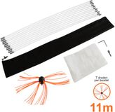 MonsterShop Maxblast Nylon elektrische schoorsteen borstel - 11 meter