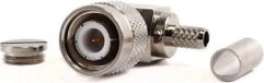 TNC 90° gebogen TNC-connector, krimpklem voor HDF200/RG58-kabels