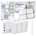 AquaFloow set pour machines à café Siemens : 3 filtres à eau + détartrant + tablettes de nettoyage et dégraissage + brosse de nettoyage