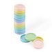 Vaessen Creative Bindschijven Regenboog Pastelkleuren 24 mm - 24 st.