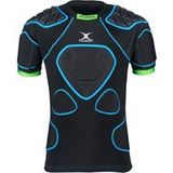 Gilbert body armour beschermend sportvest junior zwart blauw