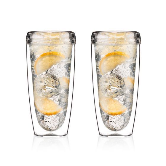 Bodum Pavina - Koffieglazen - 600 ml - Set van 2 - Transparant
