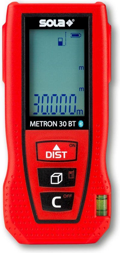 Sola METRON 30 BT Laser afstandsmeter 30m - 71025101