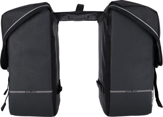 Winora XLC Dubbele Fietstas - Zwart - 25 liter