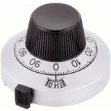 Vishay 21 1 11 Bouton d'appareil avec échelle de précision 0-100 360 ° 1 pièce