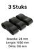 Matchu Sports Overgrip Padel - Padel Grip - Grip Tape - Zwart - 3 stuks