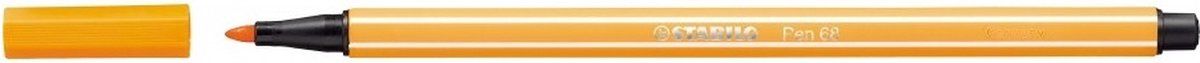 Stabilo Pen 68/54 Viltstift - Oranje - 10 stuks