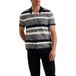 Ted Baker Ako Ss Regular Gestreiftes Strickhemd Navy