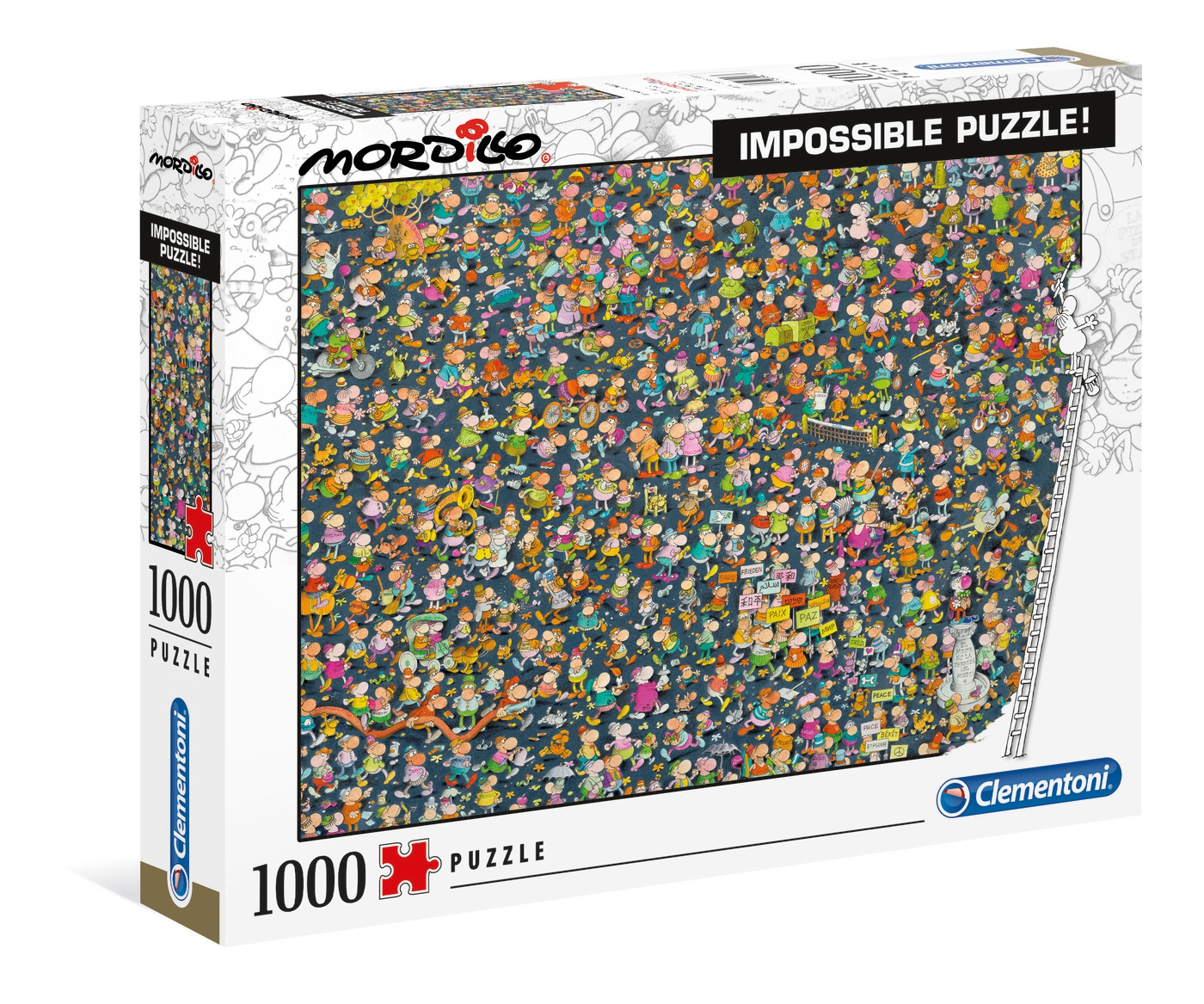 Clementoni Clementoni Mordillo Puzzel 1000 Impossible