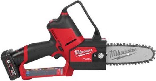 Milwaukee M12 FHS-602X FUEL™ HATCHET™ Snoeizaag - 12V - incl. 2x 6.0Ah accu's en lader in koffer