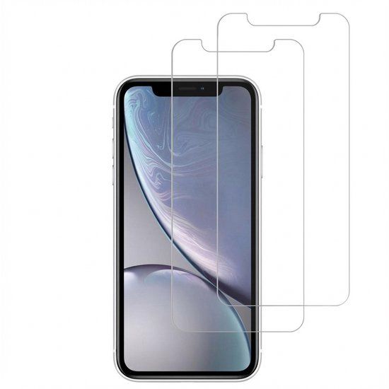Accezz Screen Protector - 2 Pack Glass Screenprotector voor Apple iPhone XR / 12 Pro / 12 / 11