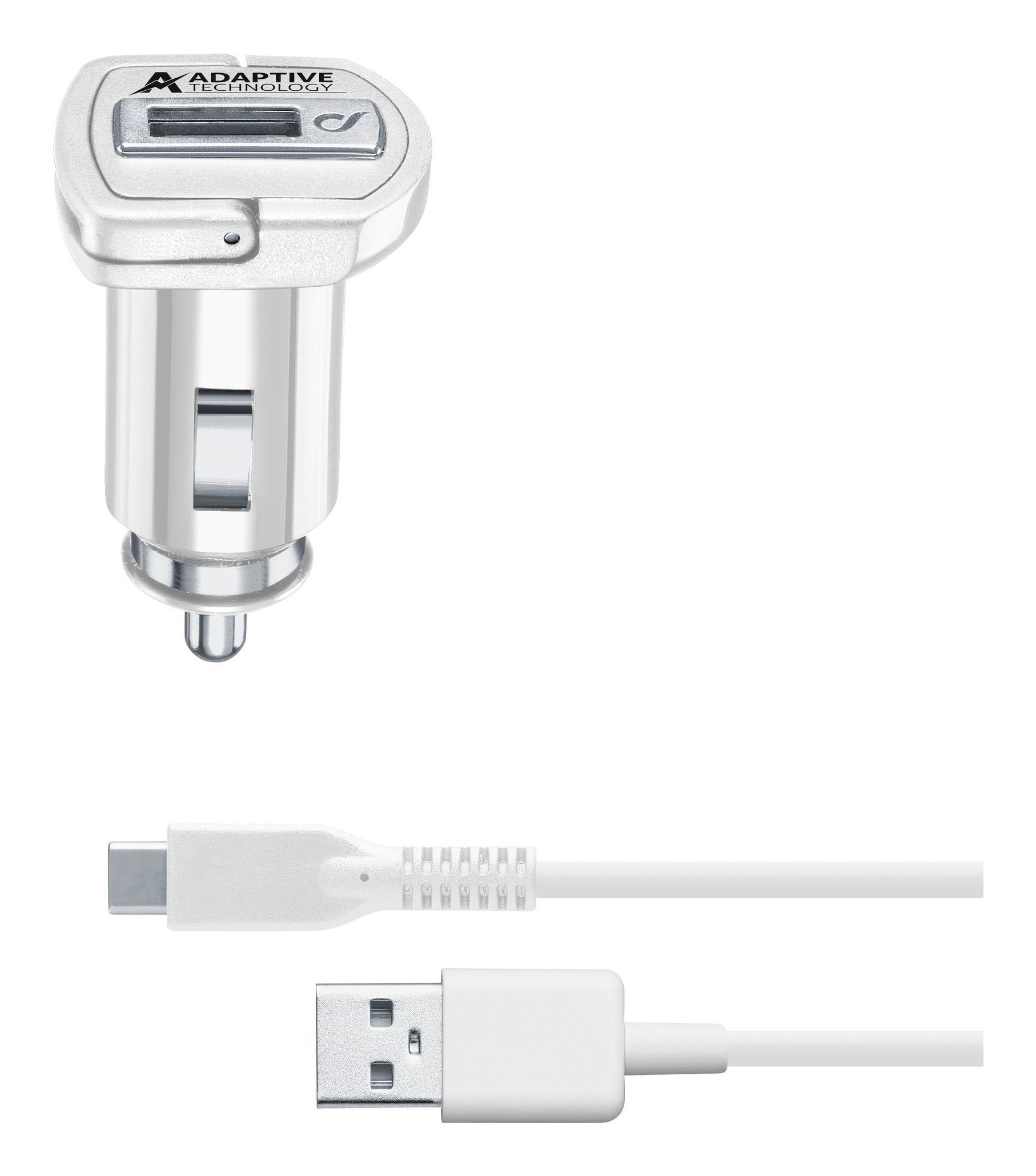 Cellularline - Autolader - Sigarettenaansteker - 15W - USB-C - Zwart