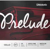 D'Addario J1010 1/4M Prelude Cello Snaren 1/4e Cello - Medium Spanning