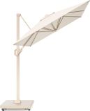 Platinum Zweefparasol Voyager T¹ - 250x250cm - Sandstone look - Ivory