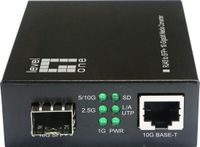 LevelOne GVT-2051 netwerk media converter 10000 Mbit/s Zwart