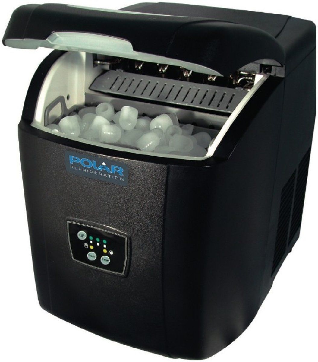 Polar Ijsblokjesmachine - Tafelmodel - Geel