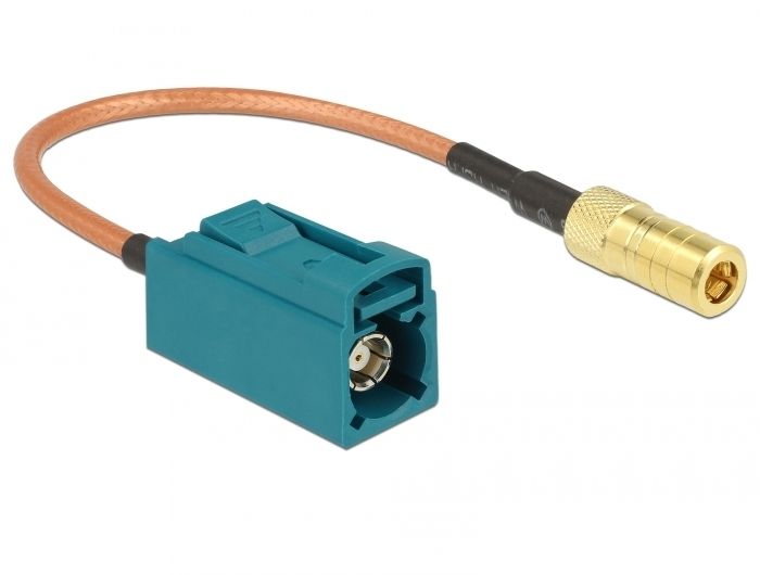 DeLOCK 89671 - Adapter - 0.15 m - Bruin, Goud, Groen