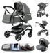 StarTech Combine kinderwagen 3-in-1 - Model 530 - Grijs