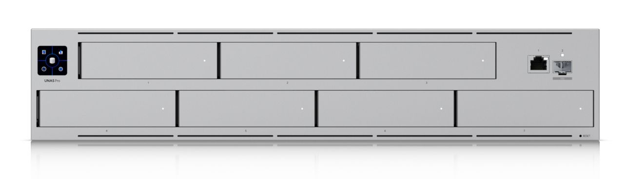 Ubiquiti UNAS Pro NAS Rack (2U) - Grijs