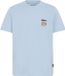 Blend - BHKASH FUNNY EMB S/S TEE - Heren - T-shirts - XL - Katoen - Faded Denim