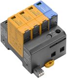 Weidmüller VPU AC II US 3+1 R 240/50 Y parafoudre - Orange/Noir/Bleu