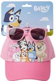 Bluey Cerdá Bluey Pet en Zonnebril Meisjes - UV400 Bescherming - Roze - Officieel Gelicenseerd