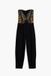 Desigual Dames jumpsuit Lacroix Zwart Gestreept Mouwloos V-hals Polyester S