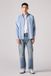 Levi's 501 Original Selvedge Jeans - Homme - 34X32 - Lavage Moyen / Rivet Turquoise Dx Selv