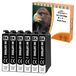 Epson 6 x 603XL cartouches d'encre, noir, compatible avec Epson
